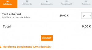 Lire la suite à propos de l’article Adhésion en ligne